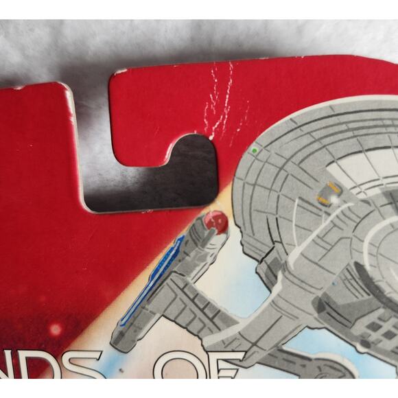 Johnny Lightning Legends of Star Trek Enterprise NX-01 Battle Damage 2005 New - Picture 4 of 7